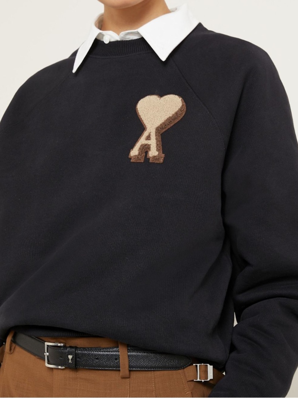 Ami  men’s crew neck sweatshirt